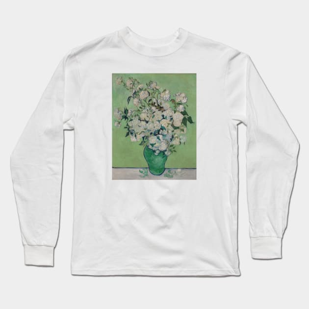 Roses Long Sleeve T-Shirt by VincentvanGogh